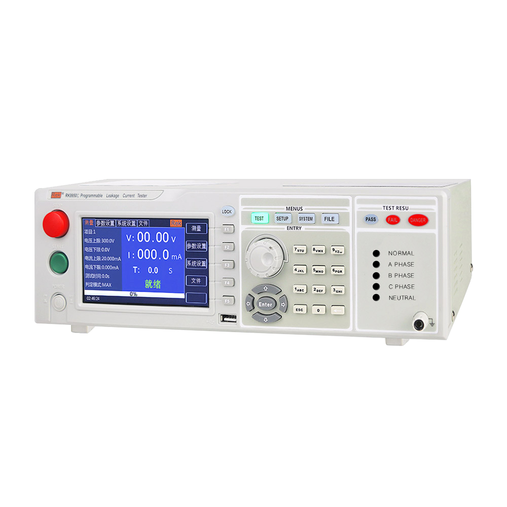 *500V RK9950C系列三相程控泄漏电流测试仪
