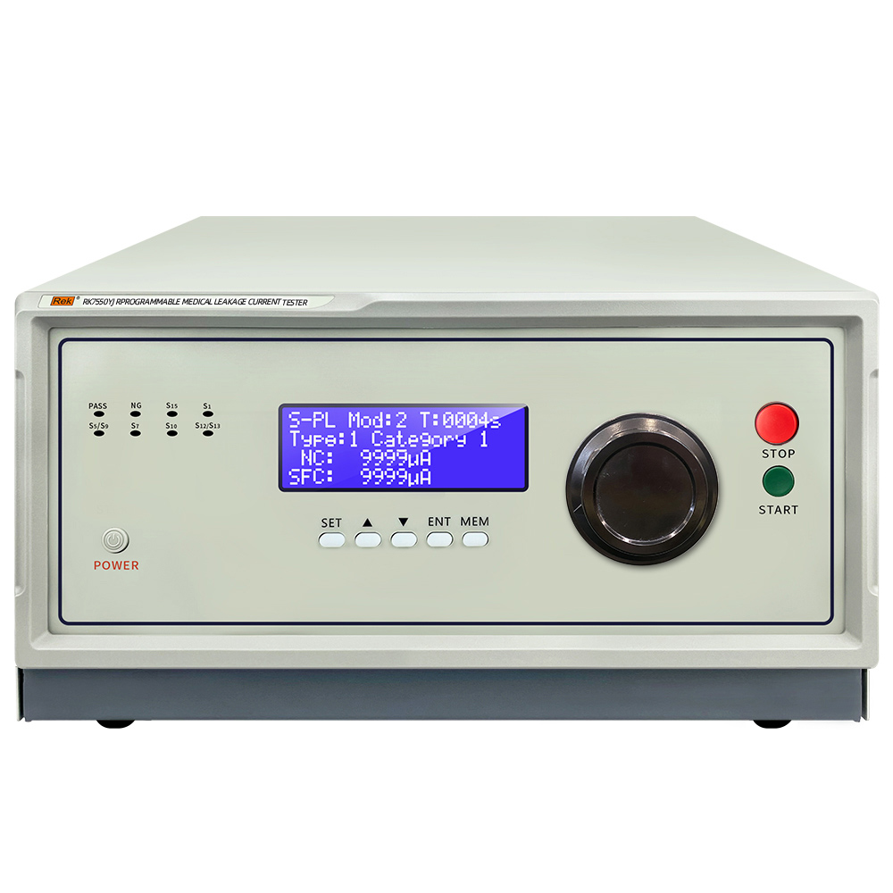 RK7505YJ/RK7510YJ/RK7520YJ/RK7530YJ/RK7550YJ程控医用泄漏电流测试仪（符合计量检定规程：JJG1188-2022）
